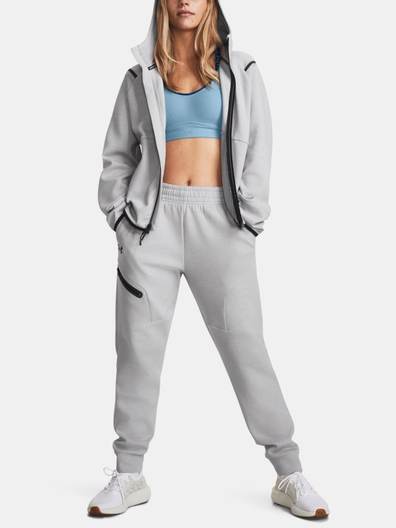 Штани Under Armour Unstoppable Flc Jogger W - сірий