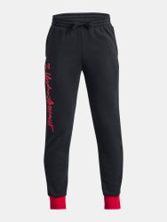 Штани Under Armour UA Rival Fleece Script Jgrs-BLK