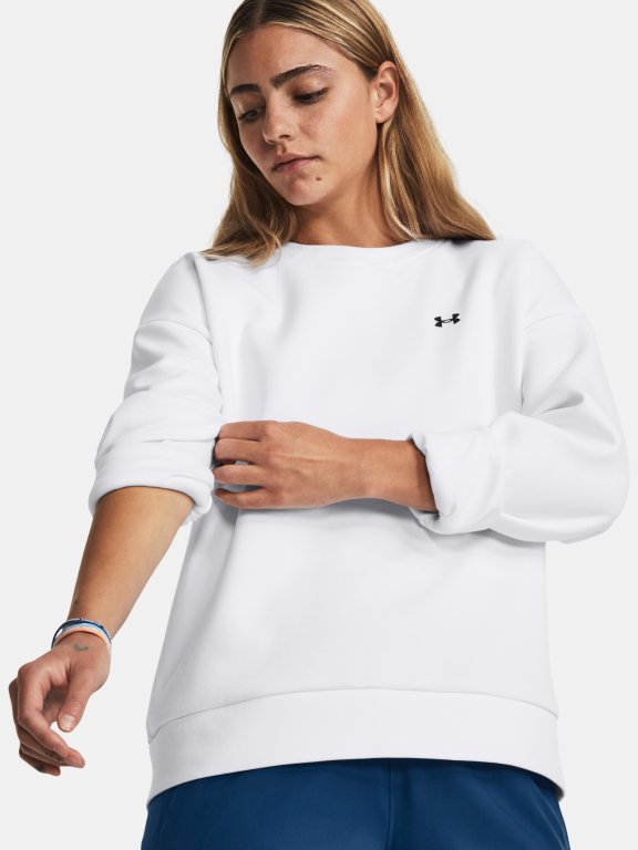 Світшот Under Armour Unstoppable Flc Crew-WHT