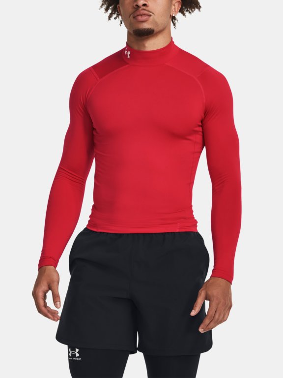 Футболка Under Armour CG Armour Comp Mock M - червона