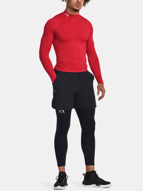 Футболка Under Armour CG Armour Comp Mock M - червона
