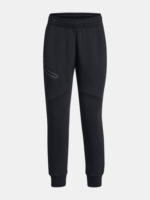 Штани Under Armour Unstoppable Flc Jogger W - чорні