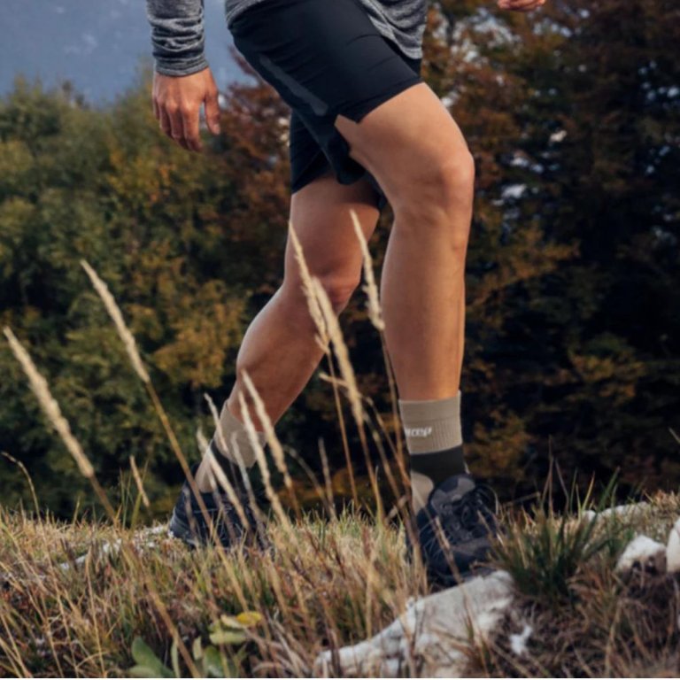 Шкарпетки CEP Merino W - бежеві