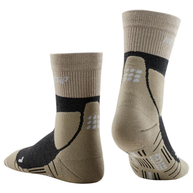 Шкарпетки CEP Merino W - бежеві