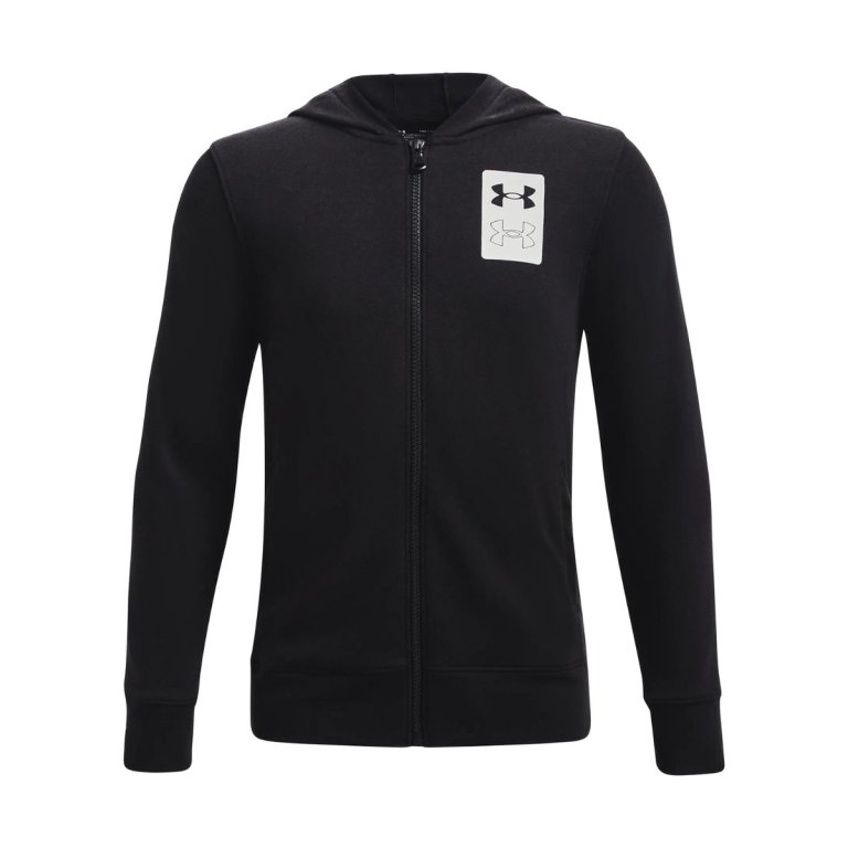 Кофта Under Armour UA Rival Terry FZ Hoodie-BLK J - чорна