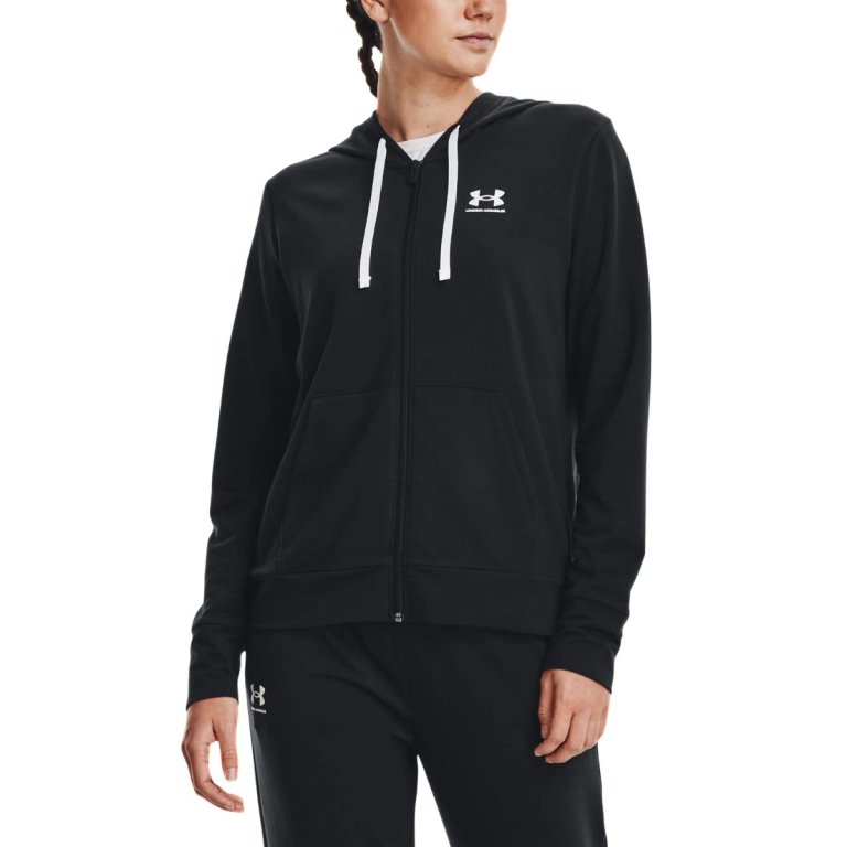 Худі Under Armour Rival Terry FZ Hoodie-BLK W - чорне