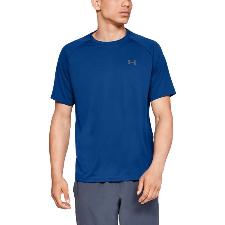 Футболка Under Armour Tech 2.0 SS - синя