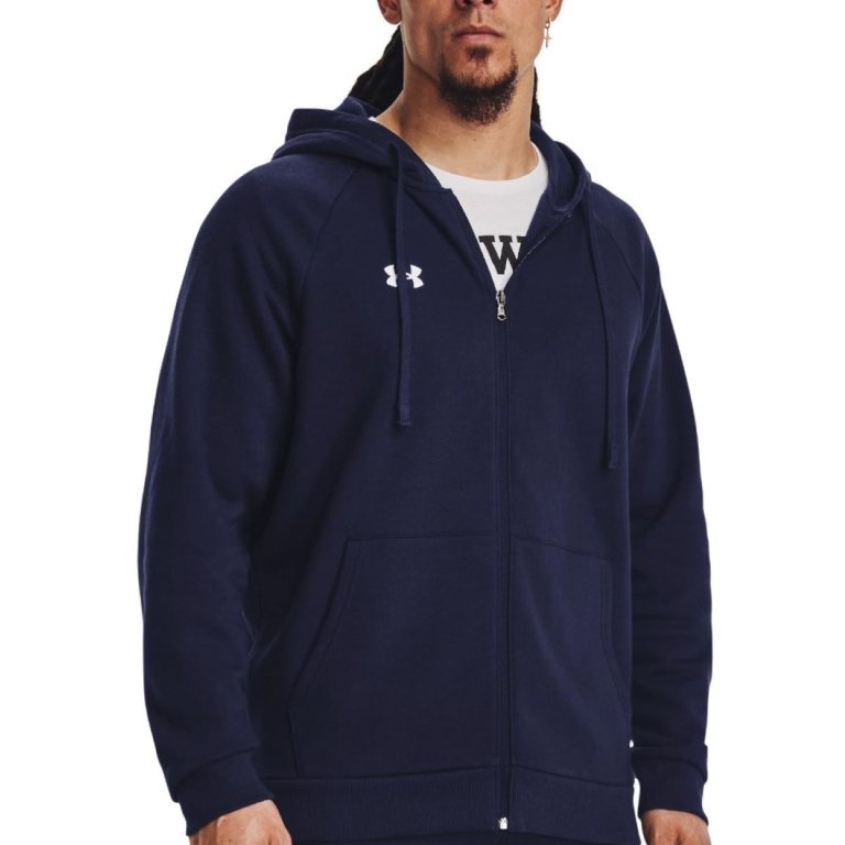 Худі Under Armour Rival Fleece FZ Hoodie M - синій