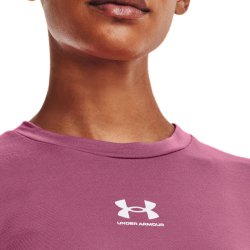Футболка Under Armour Rival Terry Crew W - рожева