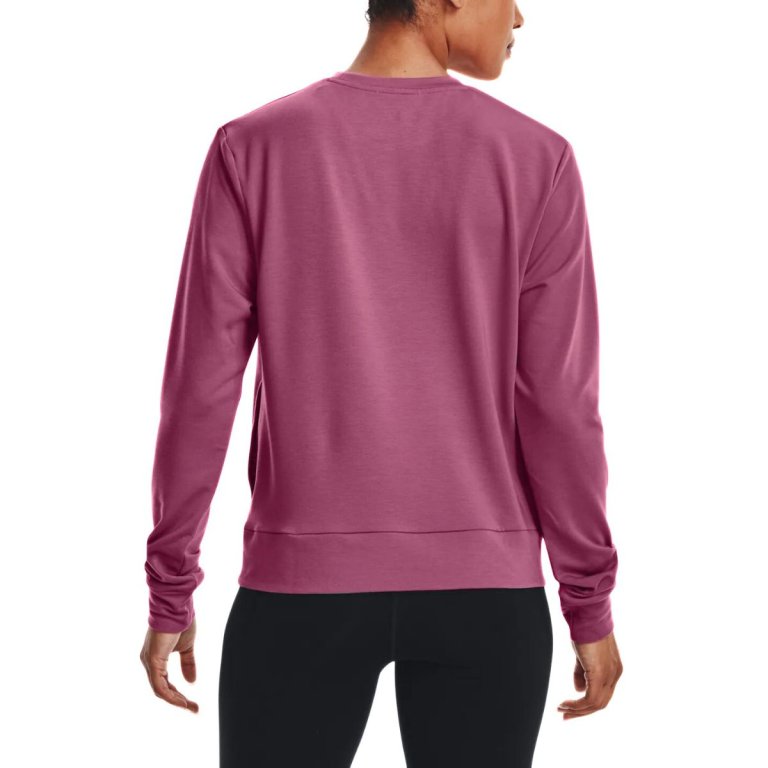 Футболка Under Armour Rival Terry Crew W - рожева