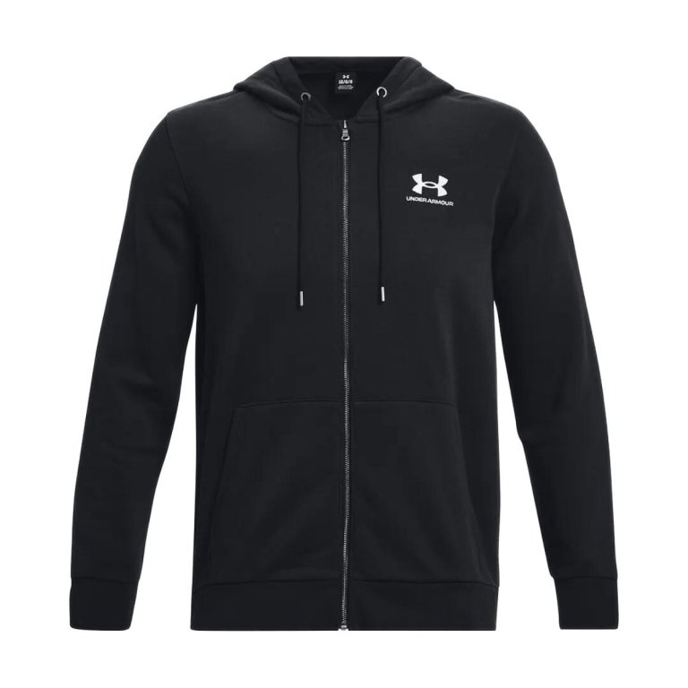 Кофта Under Armour UA Essential Fleece FZ Hood M - чорна