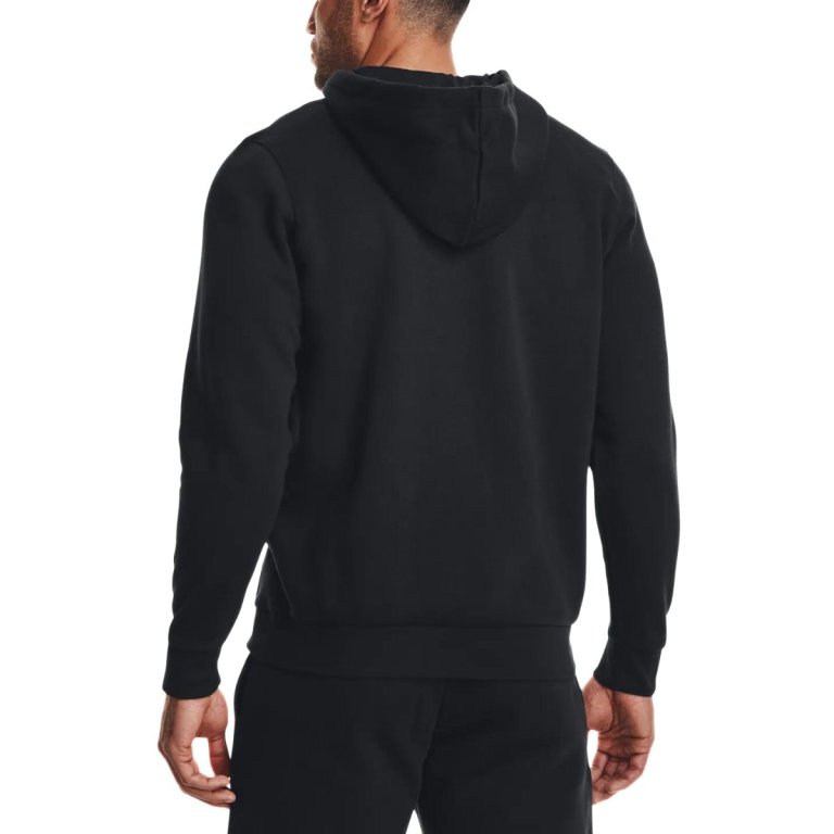 Кофта Under Armour UA Essential Fleece FZ Hood M - чорна