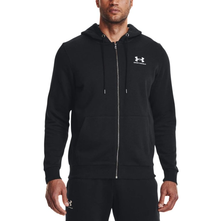 Кофта Under Armour UA Essential Fleece FZ Hood M - чорна