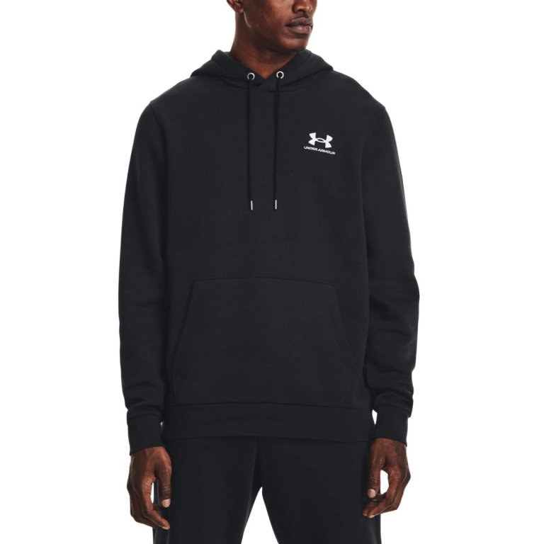 Худі Under Armour Essential Fleece Hoodie M - чорний