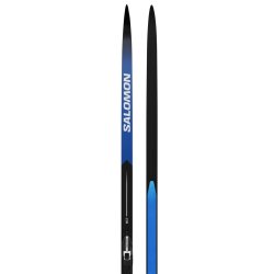 Běžky Salomon RC7 + Vázání Shift BDG - černá/modrá