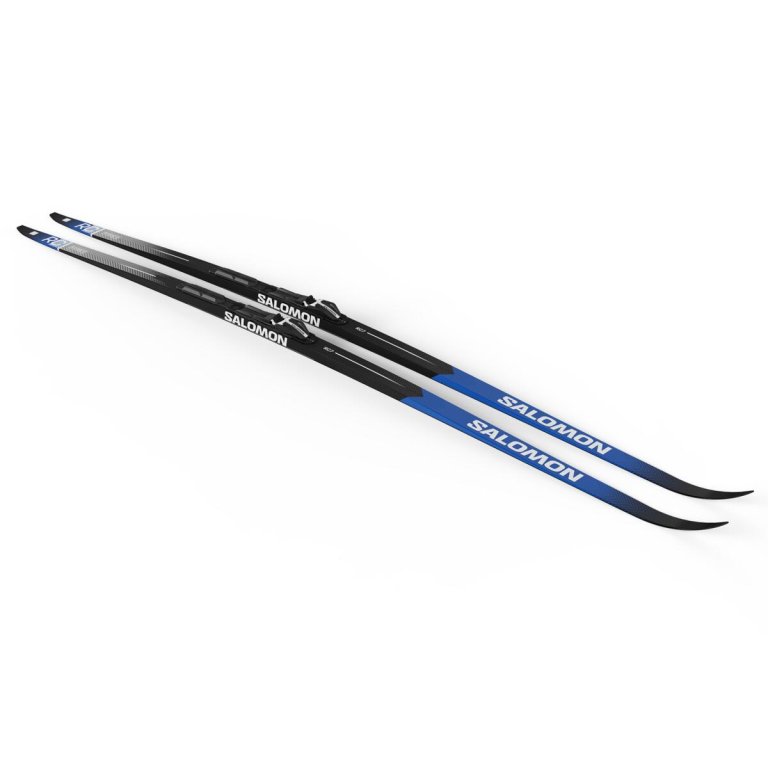 Běžky Salomon RC7 + Vázání Shift BDG - černá/modrá