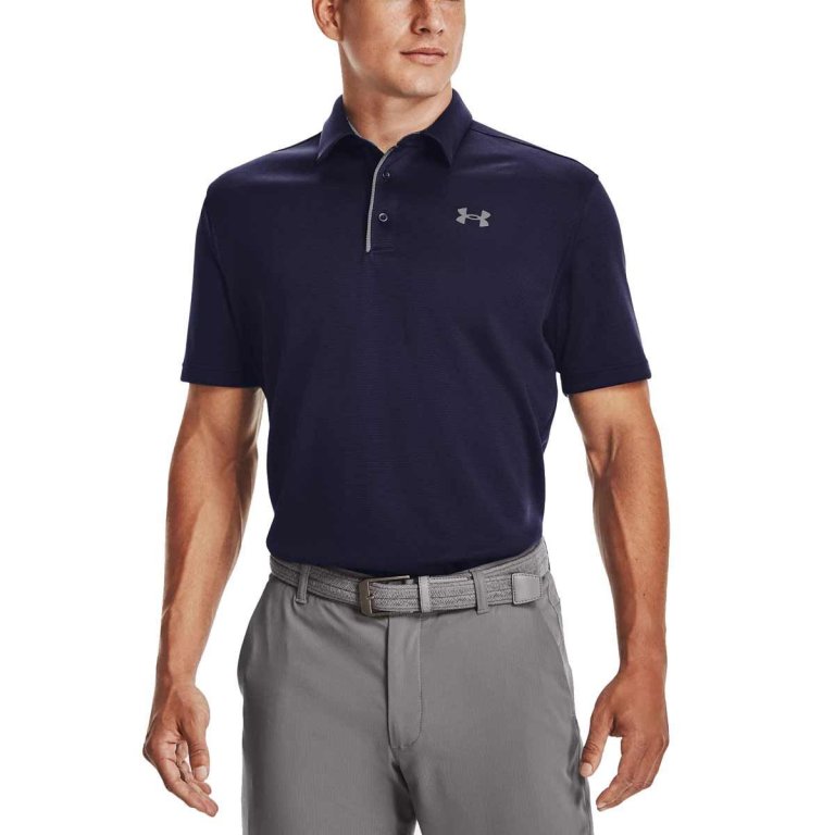 Футболка Under Armour Tech Polo M - синя
