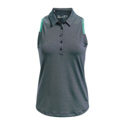 Майка Under Armour UA Zinger Point Slvls Polo W - синя