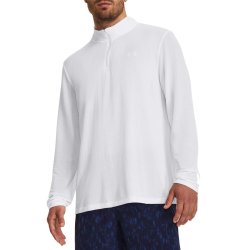 Футболка Under Armour Seamless Stride 1/4 ZIP M - біла