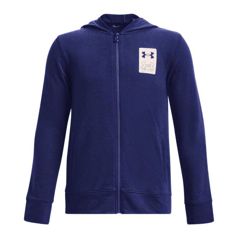 Худі Under Armour UA Rival Terry FZ Hoodie J - синє