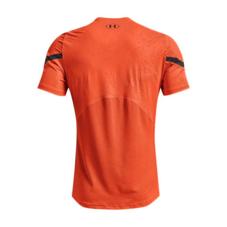 Футболка Under Armour UA Rush 2.0 Emboss SS M - помаранчева
