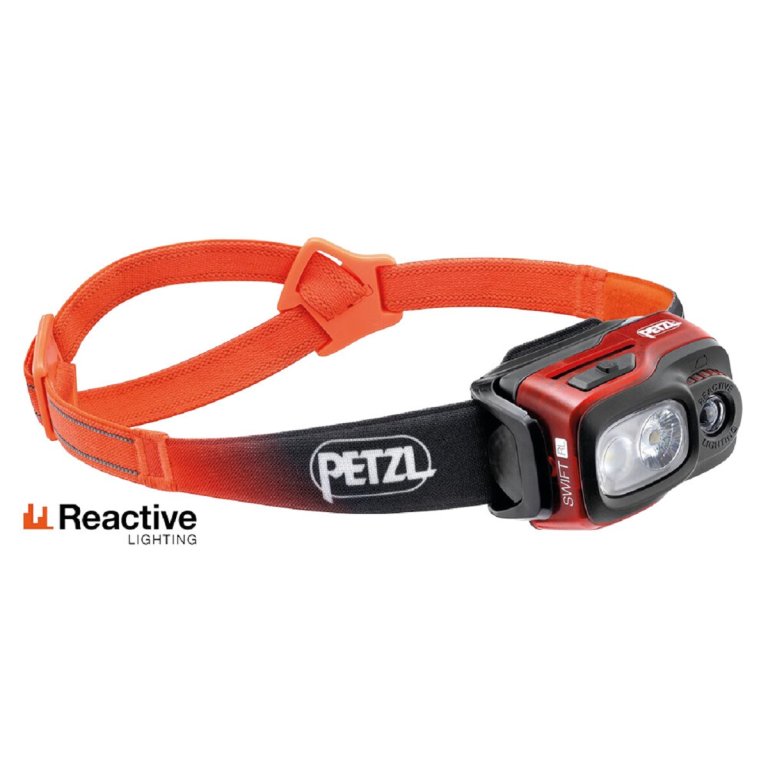 Налобний ліхтар Petzl Swift Rl - помаранчевий