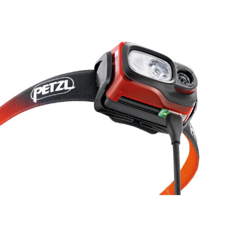 Налобний ліхтар Petzl Swift Rl - помаранчевий