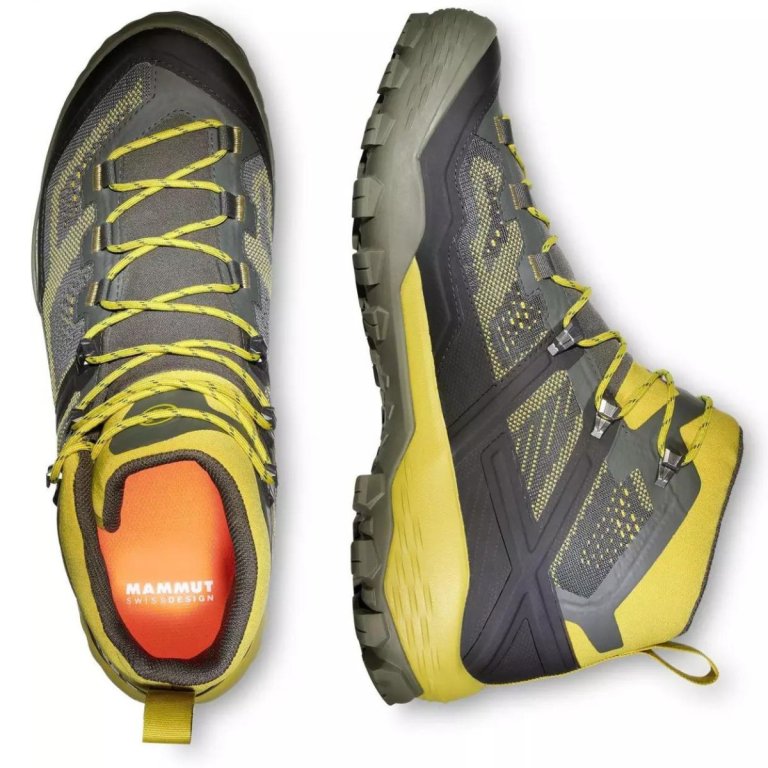 Взуття Mammut Ducan Mid GTX Man - чорне / жовте