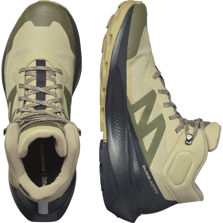 Взуття Salomon Elixir Activ Mid GTX M - зелене