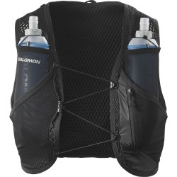 Рюкзак Salomon Active Skin 8 з флягами - чорний