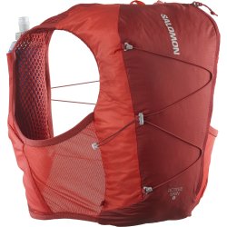 Рюкзак Salomon Active Skin 8 з флягами - червоний