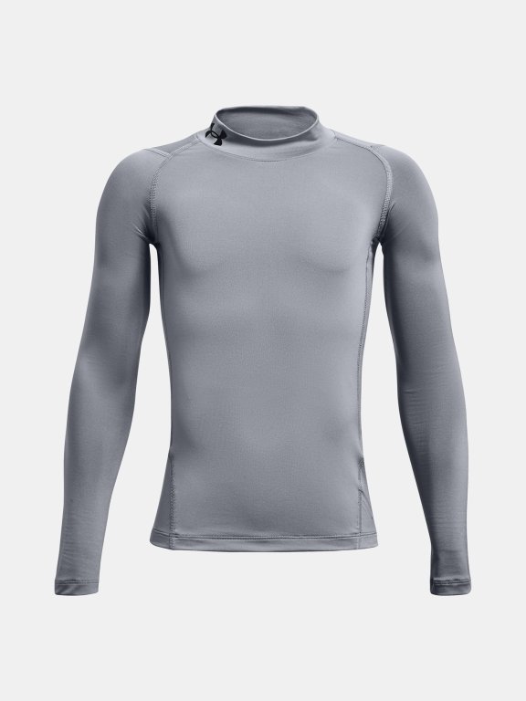 Футболка Under Armour UA HG Armour Mock LS-GRY