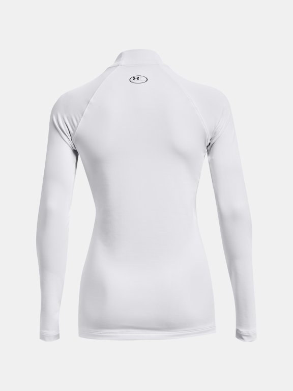 Футболка Under Armour UA CG Authentics Mockneck-WHT