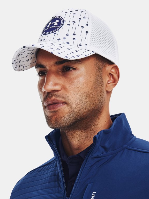 Кепка Under Armour Iso-chill Driver Mesh-WHT