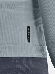 Tričko Under Armour UA Rush Seamless LS - modrá