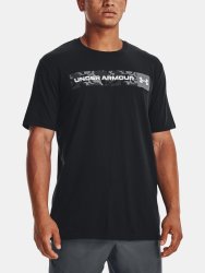 Футболка Under Armour UA CAMO CHEST STRIPE SS-BLK