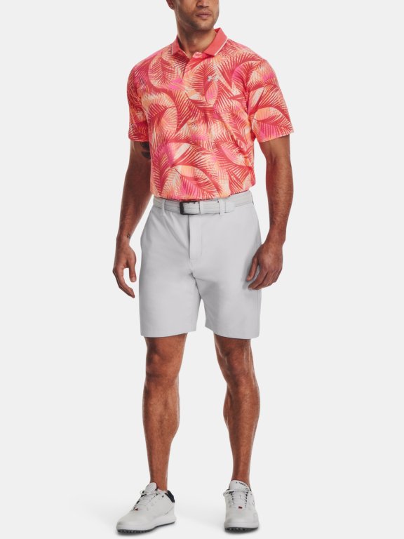 Футболка Under Armour UA Iso-Chill Grphc Palm Polo-PNK