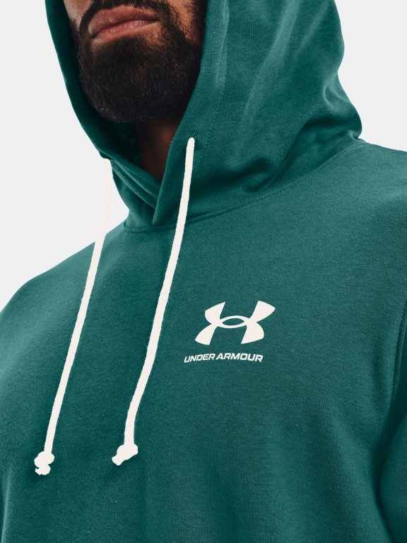 Mikina Under Armour UA Rival Terry LC SS HD-GRN