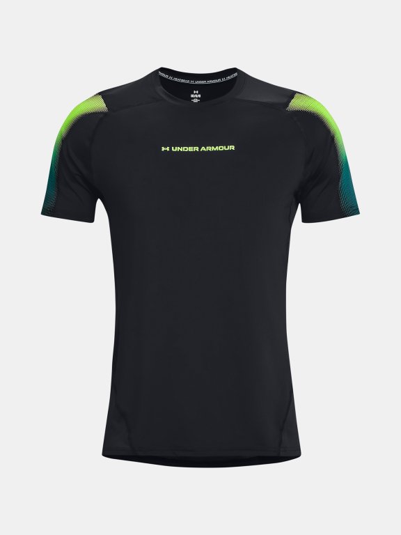 Футболка Under Armour UA HG Armour Nov Fitted SS M - чорна