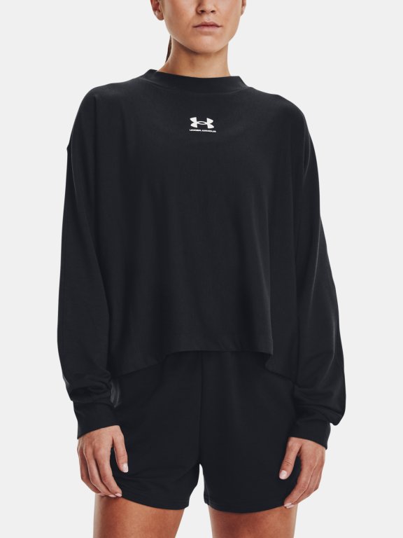Світшот Under Armour UA Rival Terry Oversized Crw W - чорний