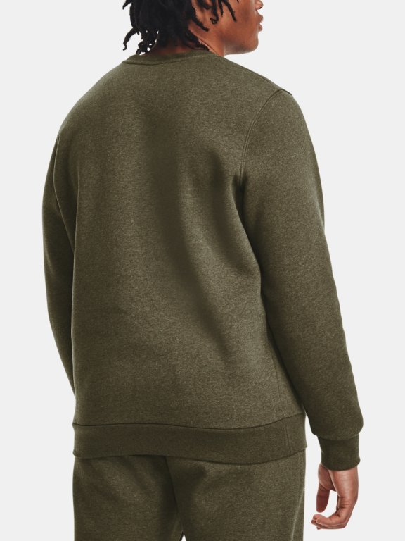Світшот Under Armour Essential Fleece Crew Sweatshirt - зелена