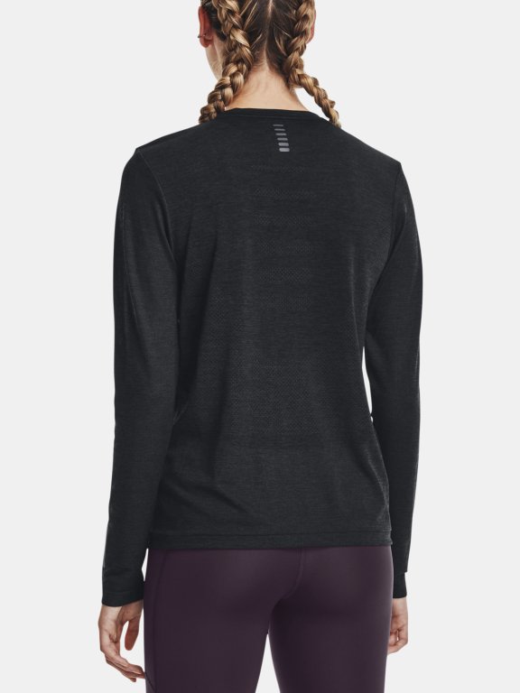 Футболка Under Armour UA Seamless Stride LS-BLK