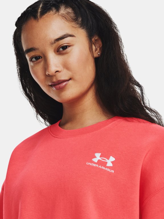 Світшот Under Armour Essential Flc OS Crew-RED