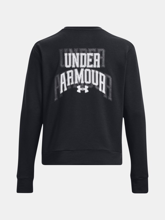 Світшот Under Armour UA Rival Terry Graphic Crew W - чорний