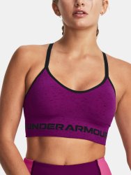 Podprsenka Under Armour UA Seamless Low Long Htr Bra W - fialová