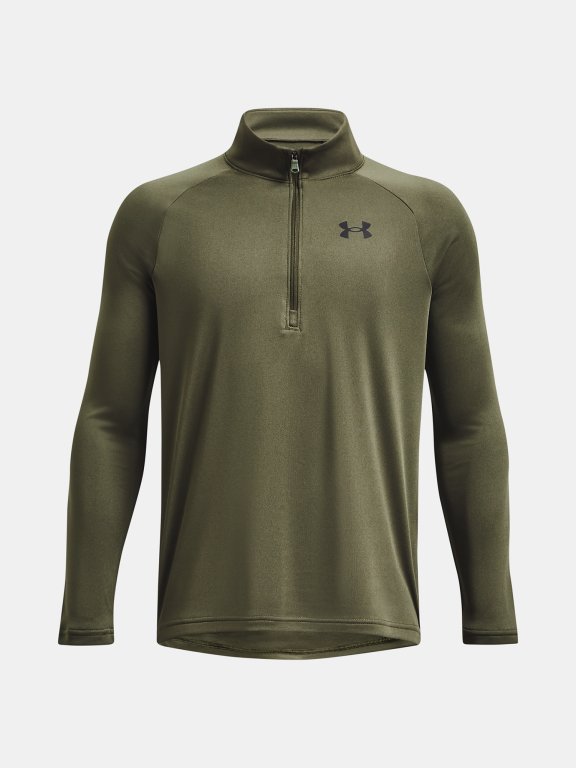 Футболка Under Armour UA Tech 2.0 1/2 Zip-GRN