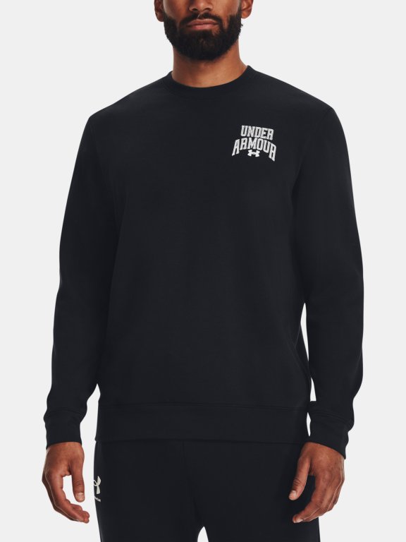 Кофта Under Armour UA Rival Terry Graphic Crew-BLK
