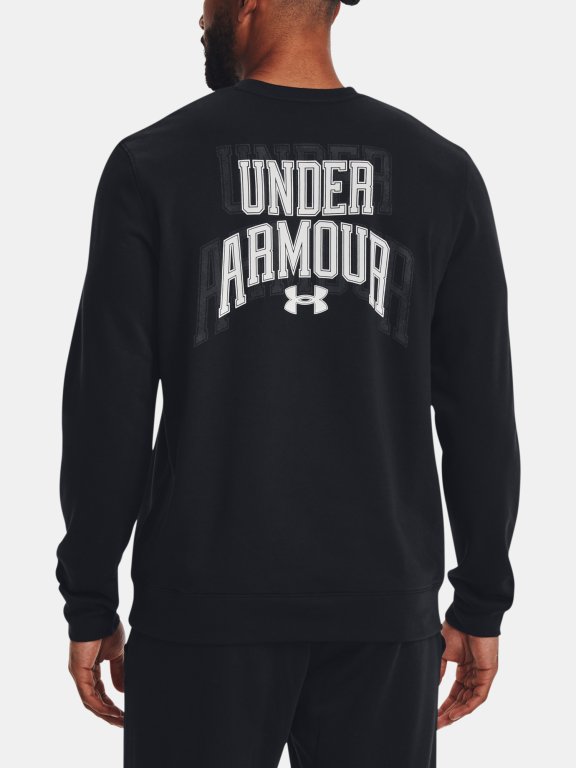 Кофта Under Armour UA Rival Terry Graphic Crew-BLK