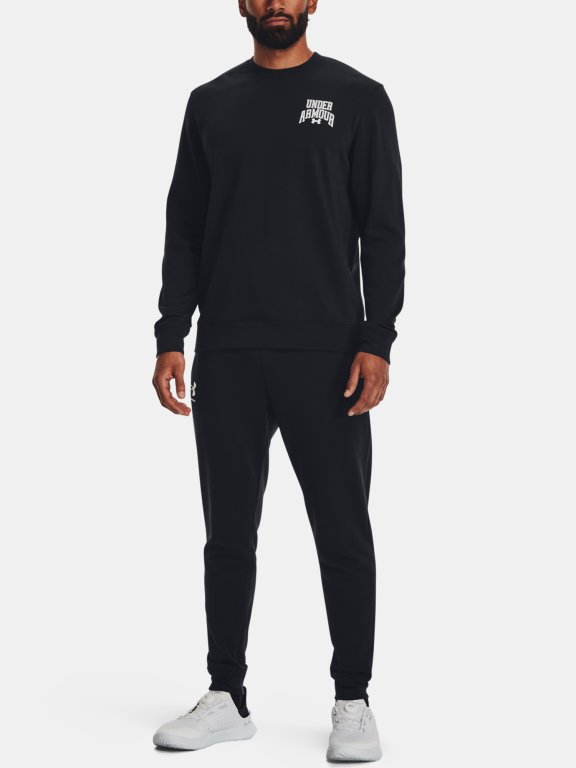 Кофта Under Armour UA Rival Terry Graphic Crew-BLK