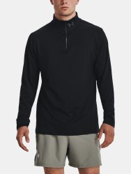 Футболка Under Armour QUALIFIER RUN 1/4 ZIP-BLK